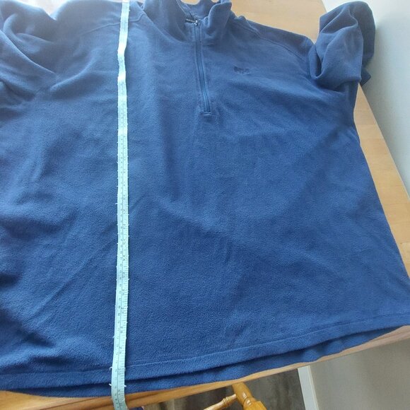 Helly Hansen Men's Big &Tall Navy Long Sleeve 3/4 Zip PolarTec Fleece Size 5XL - Picture 12 of 12